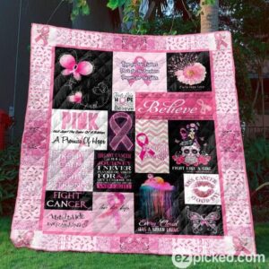Pink Hope Quilt Blanket Ytp0  Quilt